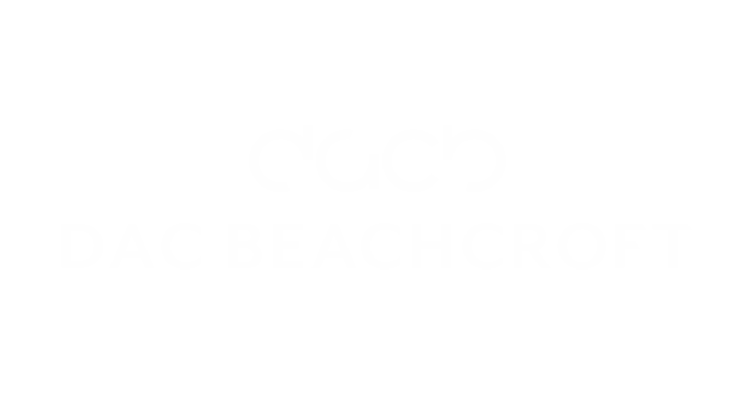 DAC Beachcroft Company Logo White no background