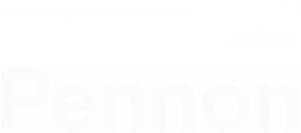 Pennon White Logo
