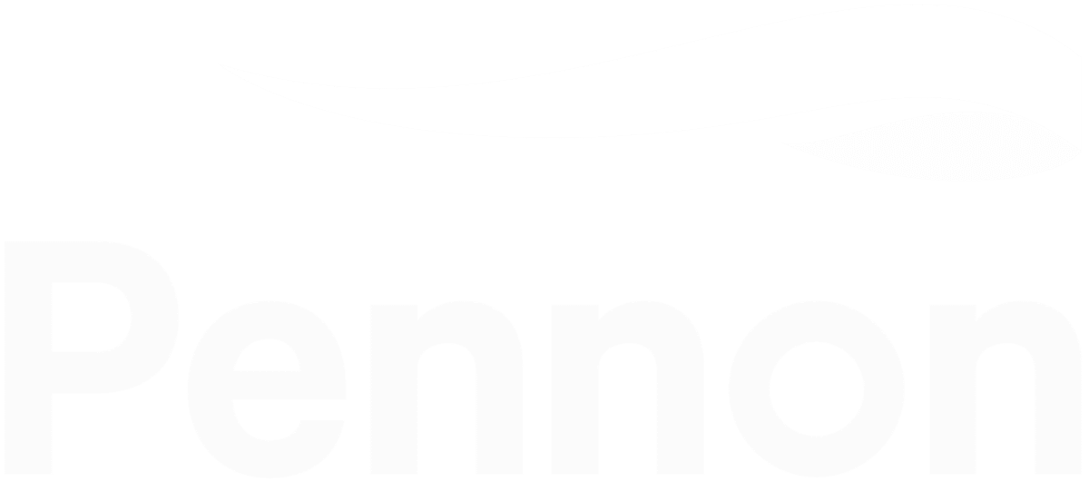 Pennon White Logo