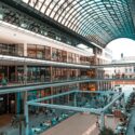 Busy shopping centre